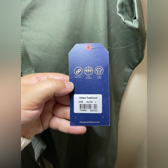 ✨NWT Unisex Cherokee Scrub Pants Size Large #A1 - Picture 5 of 9